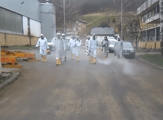 (VIDEO) Pogledajte kako se dezinfikuju prostorije “BNT-TMiH”