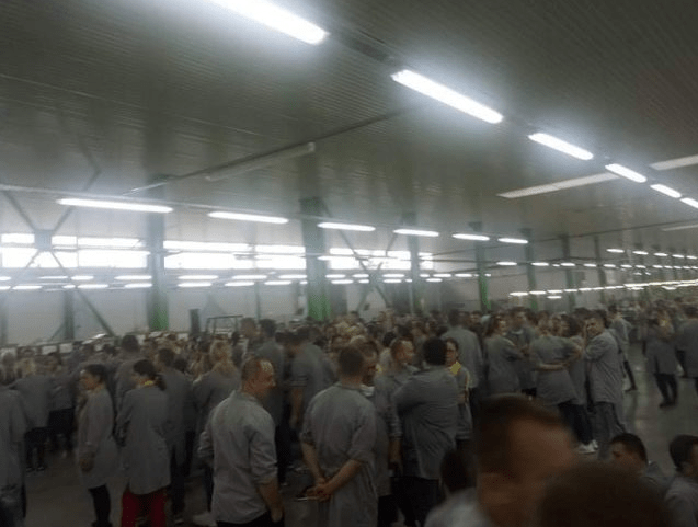 ŠTRAJK: Radnici Olipa obustavili proizvodni proces