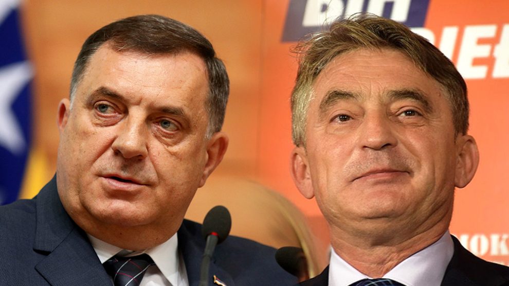 Komšić o Dodiku: Želi pregovore o imovini i očajnički mu treba novca, ali secesija mu je cilj