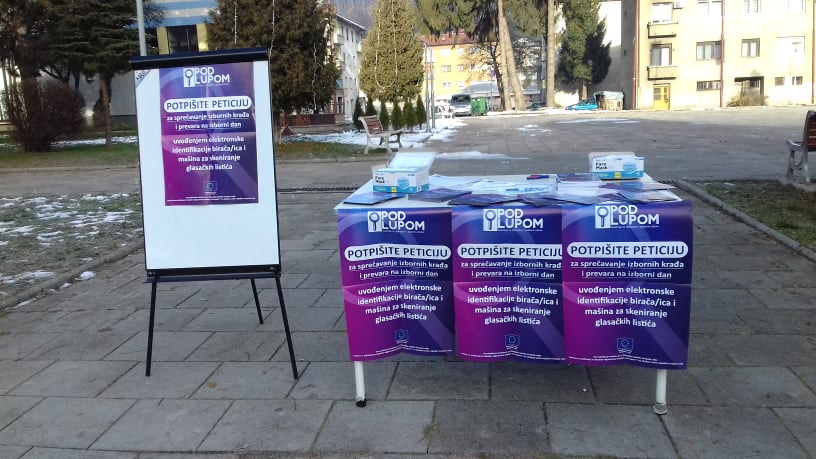 U Novom Travniku počelo potpisivanje peticije za fer i poštene izbore