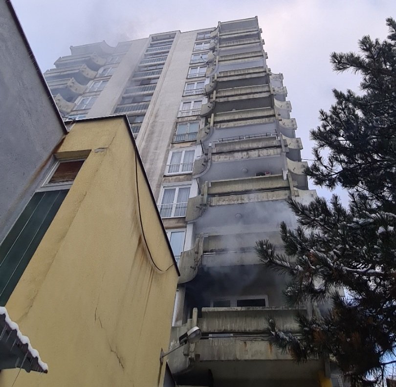 Zapalio se stan u centru Novog Travnika