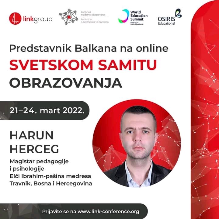 Novotravničanin Harun Herceg predstavlja Balkan na Svjetskom samitu obrazovanja