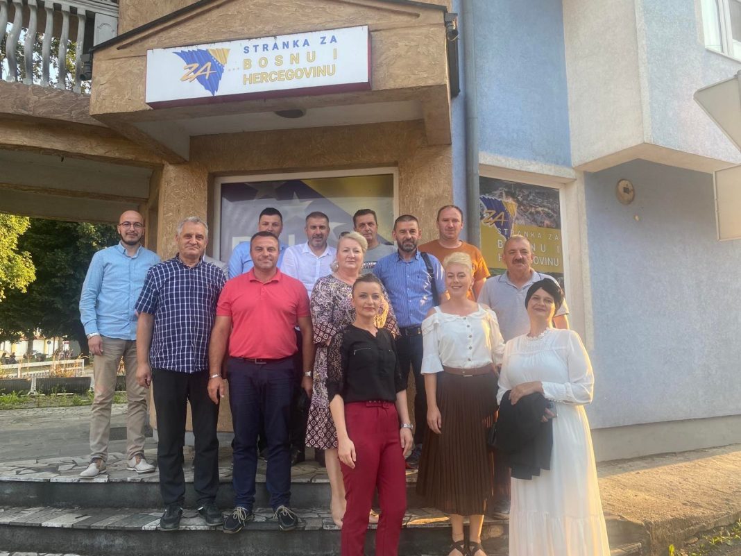 Kantonalna organizacija Stranke za BiH: Saopćenje za javnost