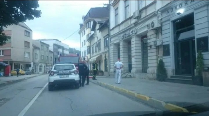 Požar u mesnici “Bajra” u Travniku