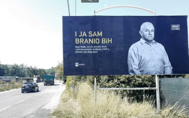 Širom BiH postavljeni bilbordi s portretima boraca uz poruku “I ja sam branio BiH”
