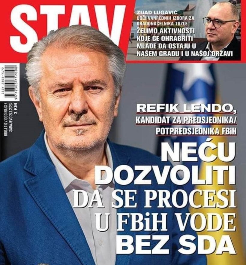 Lendo: Nadam se da će ovo Duji biti posljednji mandat
