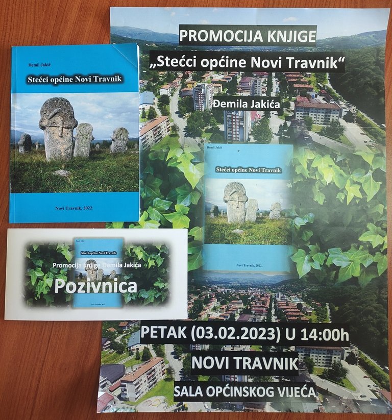 Sutra u velikoj dvorani Općine promocija knjige Đemila Jakića