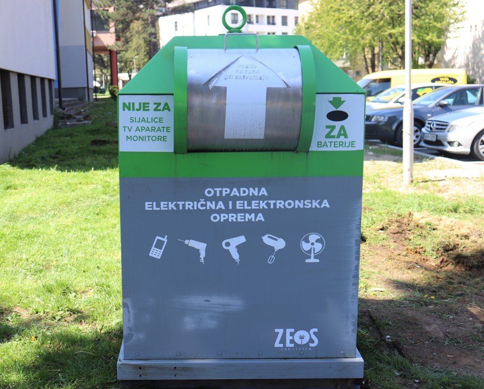 U ul. Ljudevita Gaja postavljen “E-kontejner”