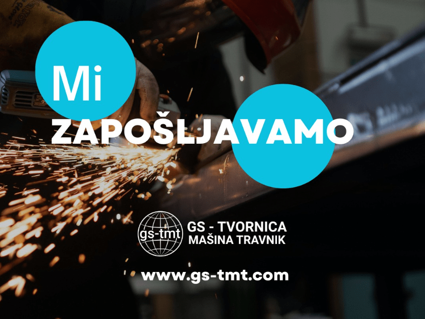 Oglas za posao u GS – Tvornici mašina Travnik