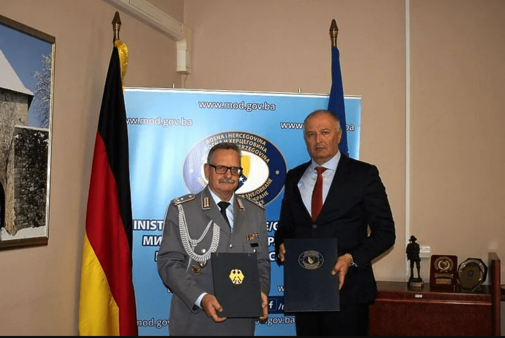 Njemačka donirala 410.000 eura Oružanim snagama BiH