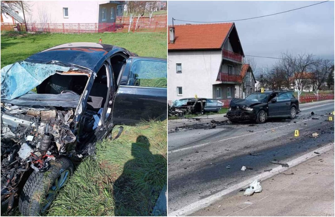 STRAVIČNE SLIKE NESREĆE: Nekoliko osoba povrijeđeno u udesu u Novoj Biloj