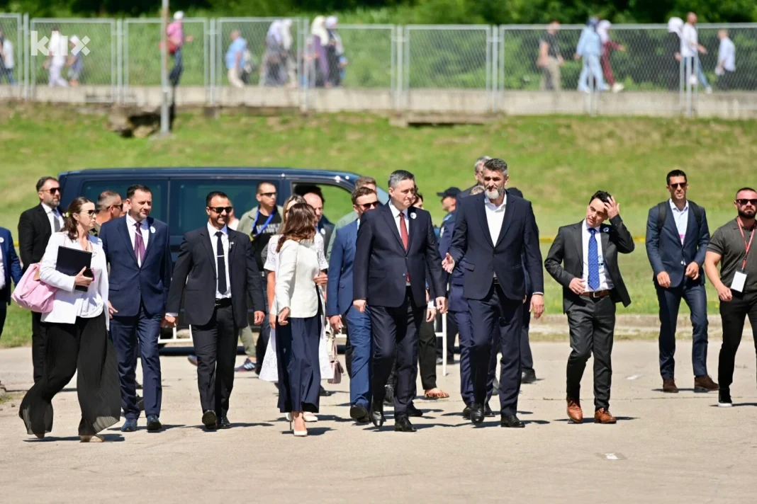 Brojne zvanice stigle u Potočare na obilježavanje 31. godišnjice genocida u Srebrenici