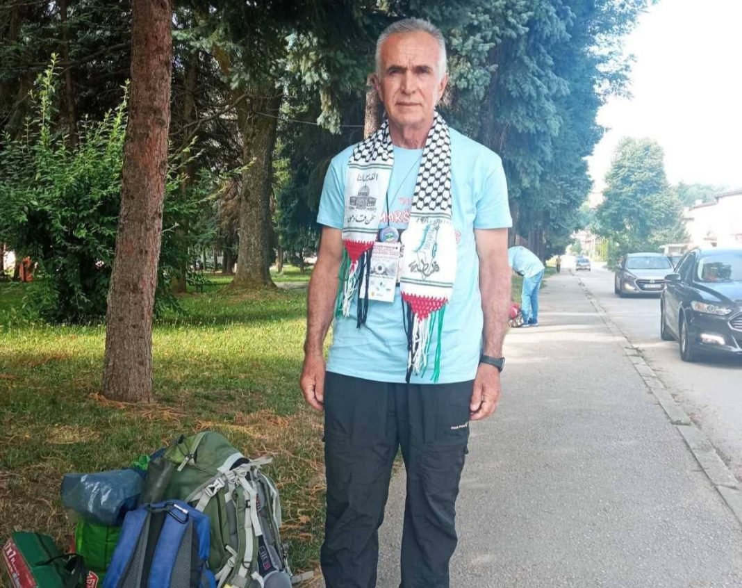 Novotravničanin Sabahudin Maličević 21. godinu zaredom učestvovao na Maršu mira